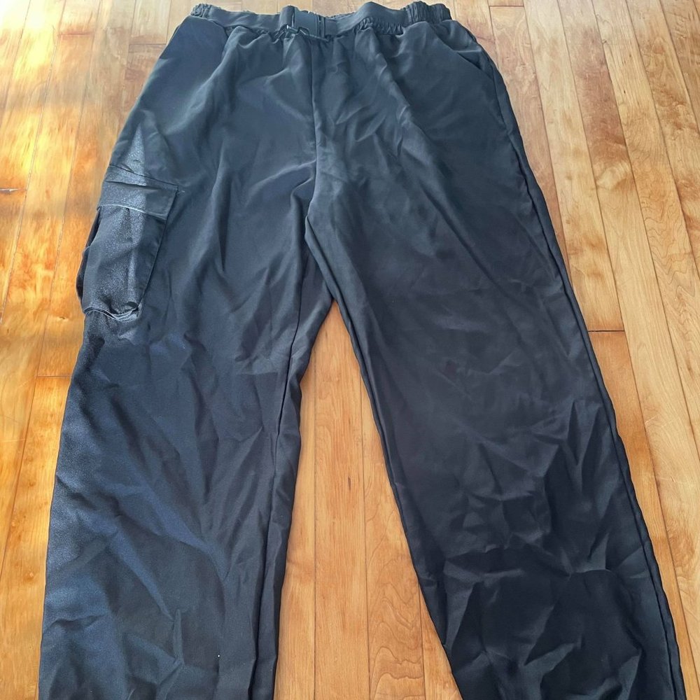 black pants